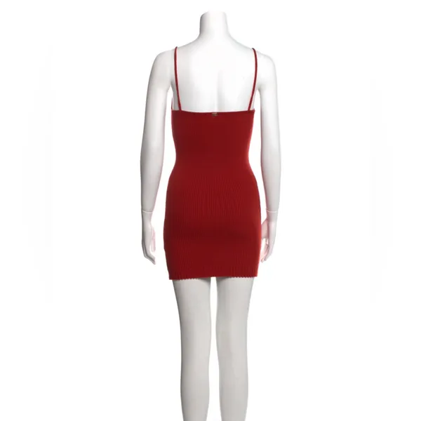 For Love And Lemons Red V Neck Mini Dress Size Large NWT - Image 5