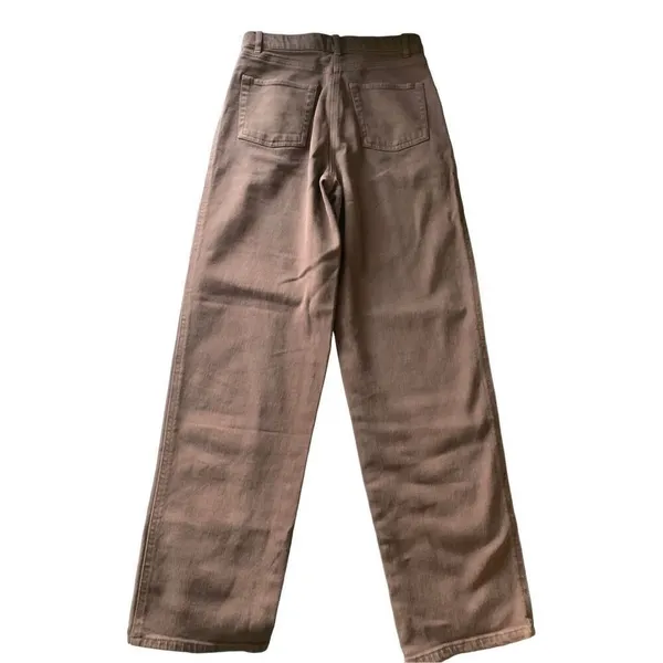 Wilfred Free wide leg baggy pants brown women's size 0 - Image 2