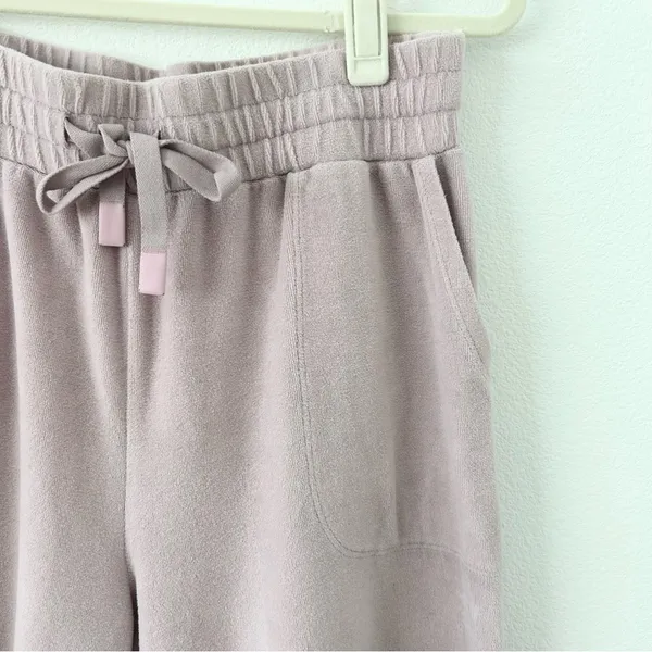 JoyLab Dusty Pink Wide Leg Sweatpants - Image 3
