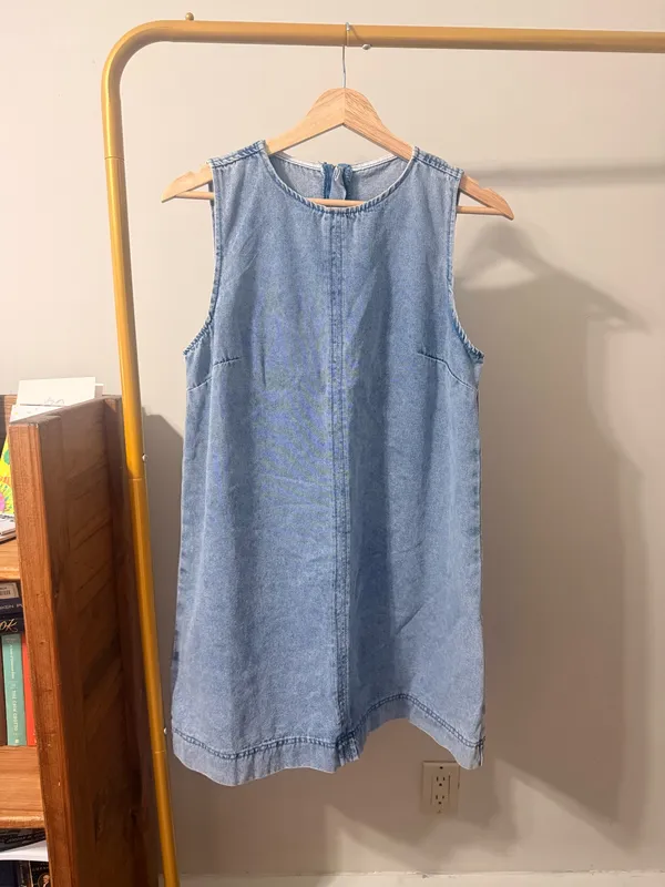 Denim Dress Forever 21 - Image 3
