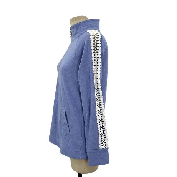 Lilly Pulitzer Skipper Popover‎ Periwinkle Heather Size Small - Image 6
