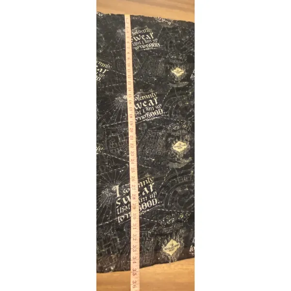 NWT Harry Potter Marauders Map 'I Solemnly Swear' Infinity Scarf Azkaban Book 3‎ - Image 5