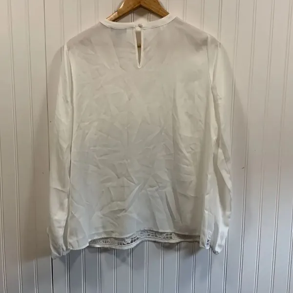 Halogen ivory cloud blouse  - Image 4