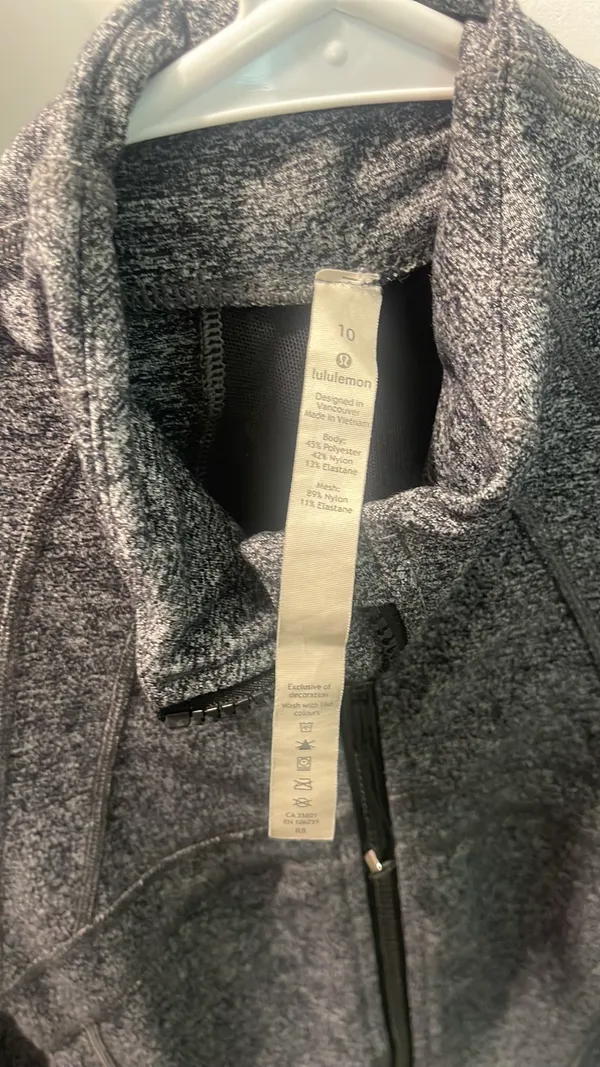 Lululemon Define Jacket Heather Black - Image 4