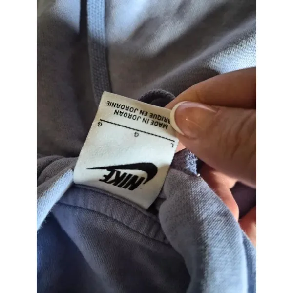 Purple Nike Hoodie Medium - Image 3