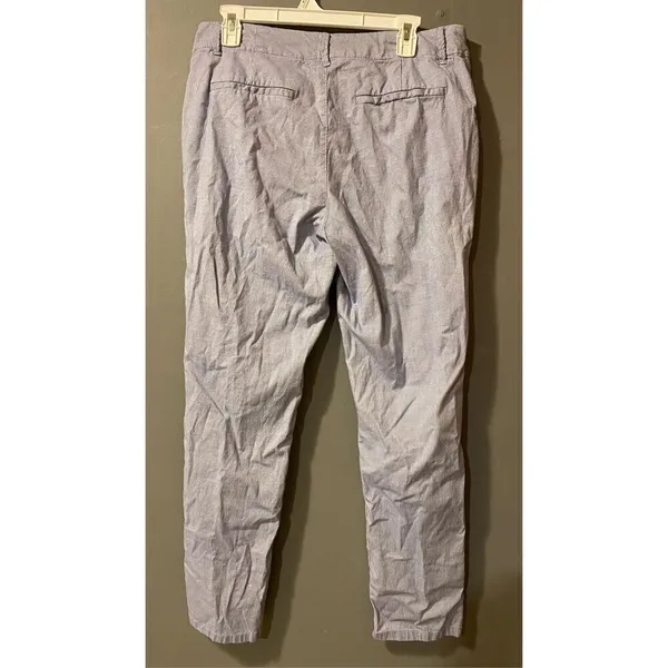 H&M Label Of Graded Goods Light Blue Straight Leg Casual/Dress Pants 10 - Image 2