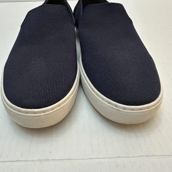 Rothys The City Slip On Shoes Womens Size 11 Navy Blue Knit Eco‎ Friendly Casual - Image 8