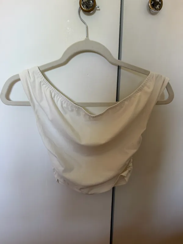 Shein Crop Top White - Image 2