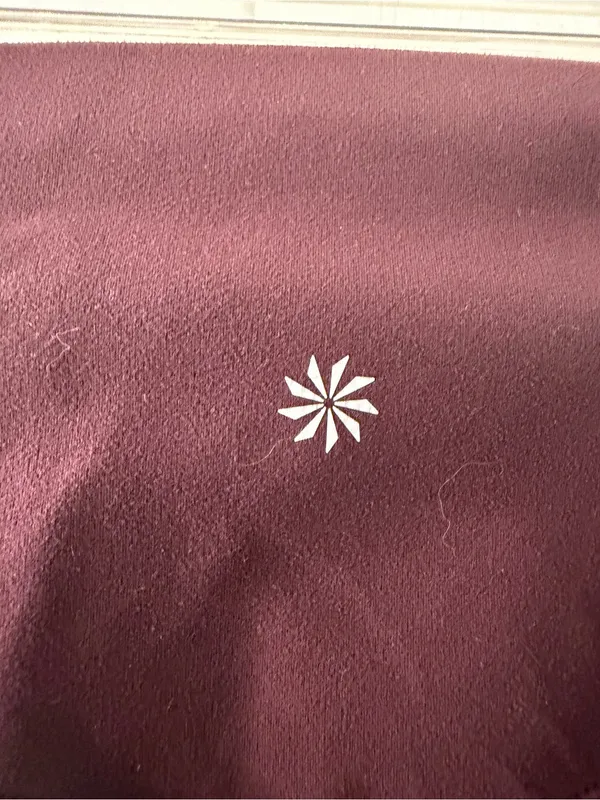 Athleta High-Waist Maroon Performance Leggings - Image 3
