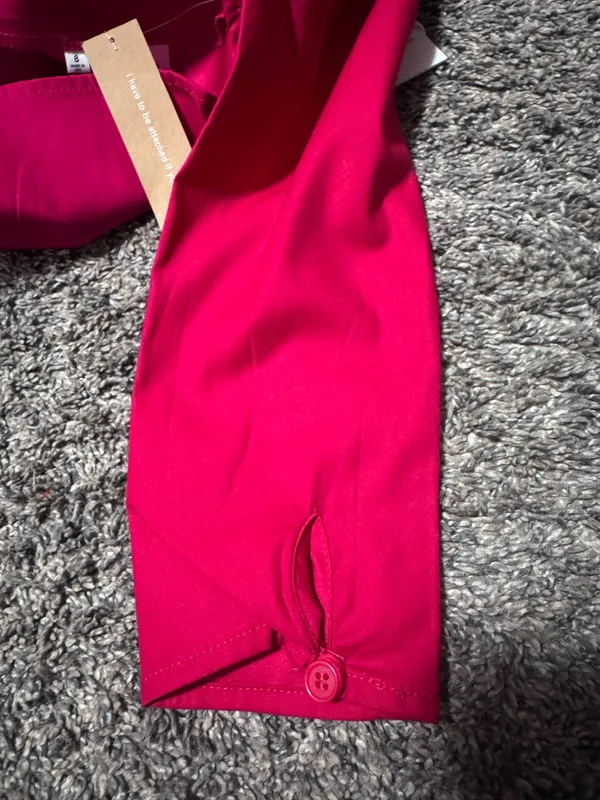 Reformation Kenzi Dress Pink - Image 11