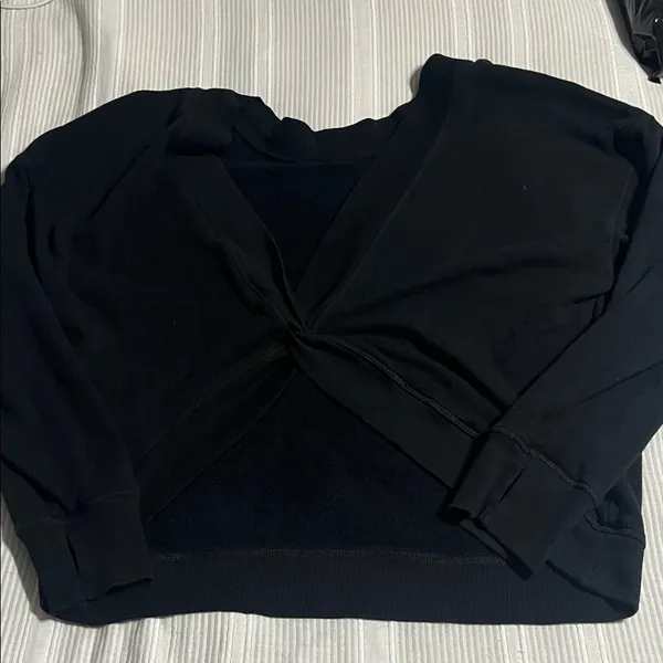 Aerie Black Long Sleeve Top - Image 3