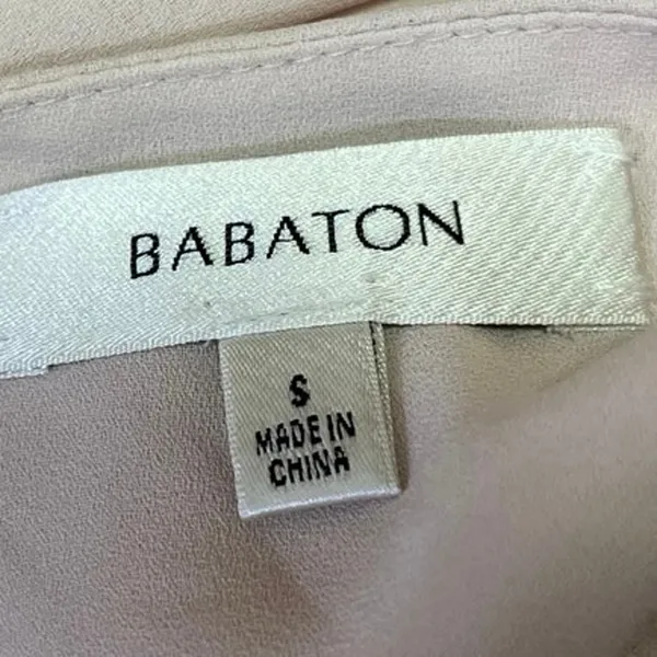 Aritzia Babaton Cream Mesh V Neck Lightweight Pullover Camisole Tank Top Size S - Image 3