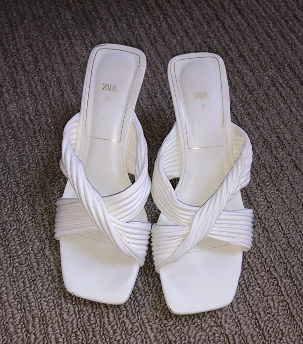 ZARA white Heels - Image 2