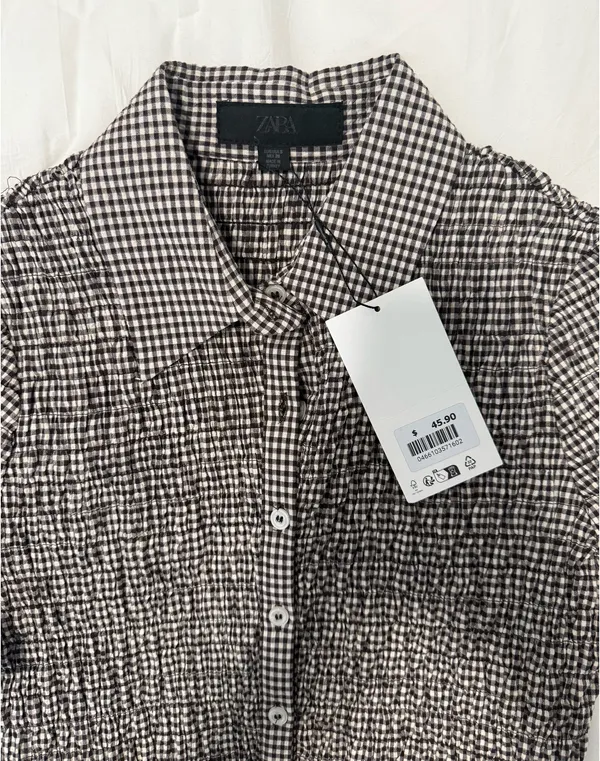 ZARA Gingham Top - Image 2