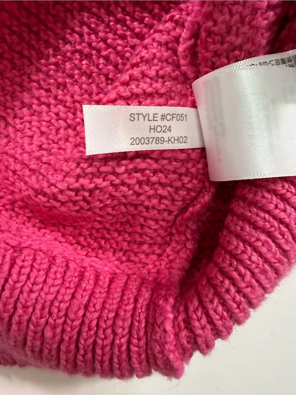 J. Crew Cotton Blend Vibrant Fuchsia Sweater - Image 7