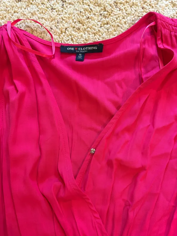 One Clothing Pink Romper - Image 2