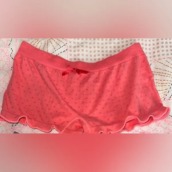 NWOT Free People Dotted Ruffle Boy Short - Image 4