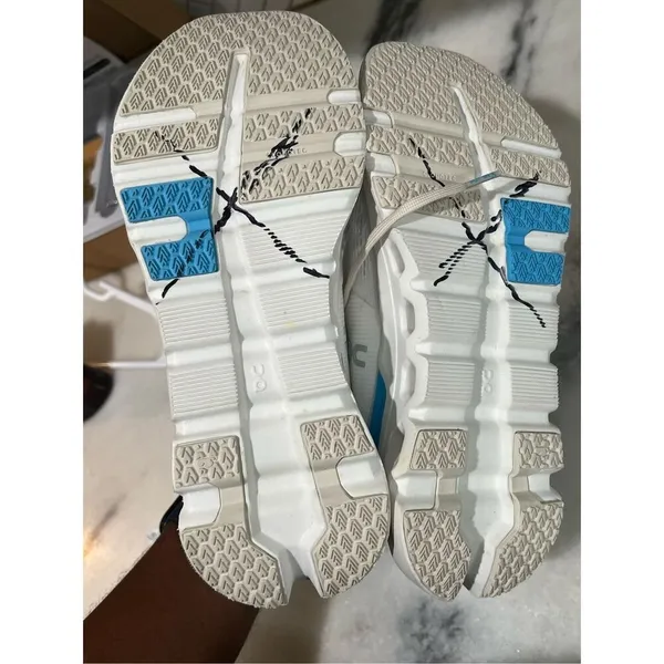 On Cloudrunner Women’s Size 7.5 White Blue Running Shoes EU 38.5 CloudTec - Image 10