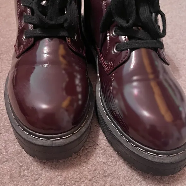 TRUE CRAFT Women’s Faux Leather Combat Boots - Image 7
