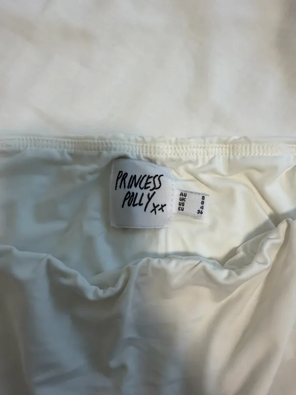 Princess Polly White Tube Top - Image 2