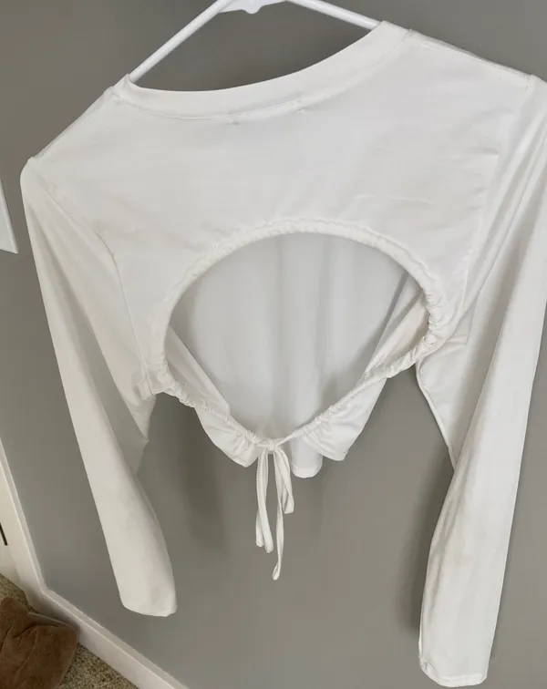 Cutout Crop Top - Image 2