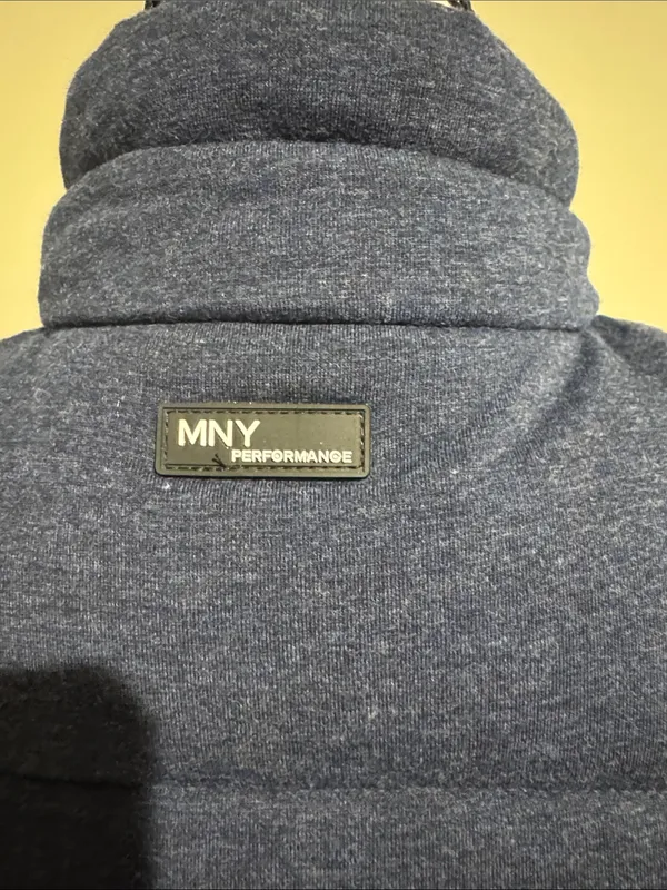 Women's Navy Quilted Vest - MNY Performance Reversible see pics - Image 2