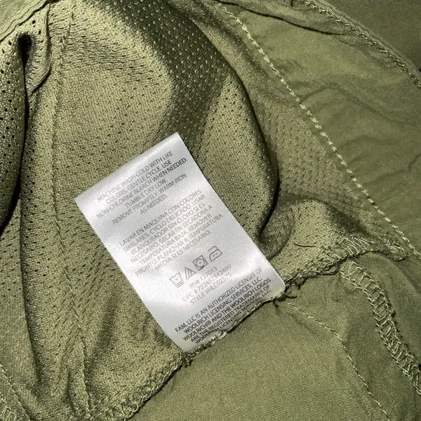 Woolrich Capri Hiking‎ Pants Size 8 Olive Green - Image 4