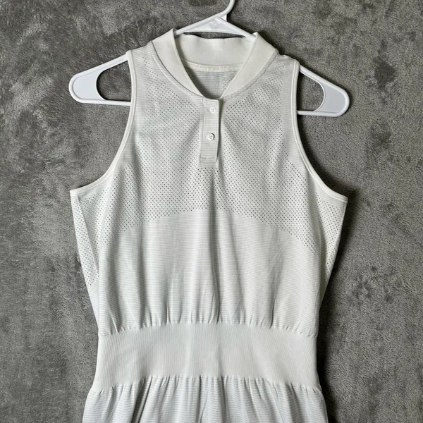 Lululemon In Your Court Dress White Size 6 Golf Pickleball Athletic Dress Tennis - Image 2