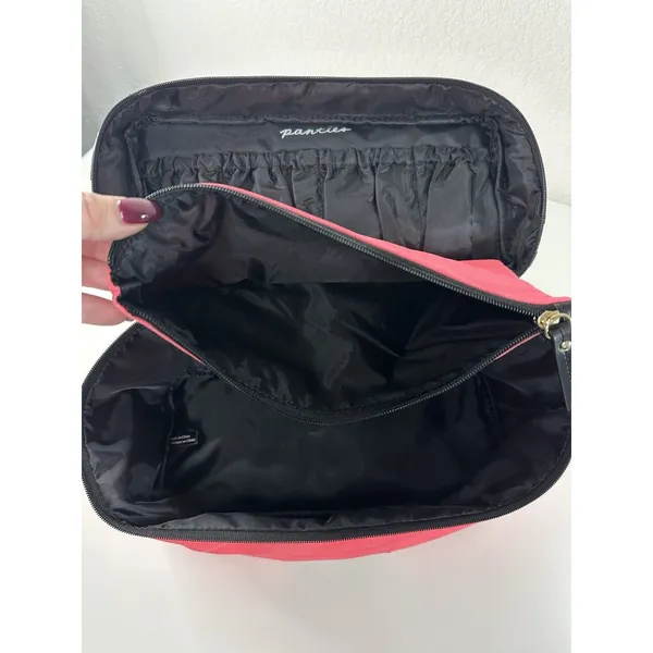 Victoria’s Secret Travel Case Pink Black Stripe Sexy Little Things NWT Gift - Image 11