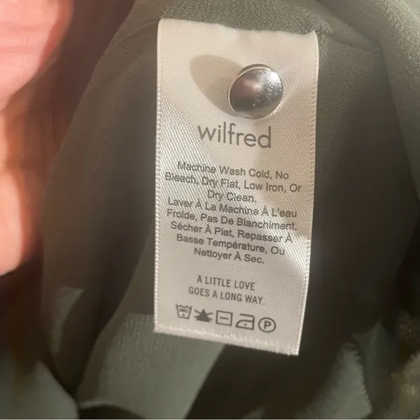 Wilfred Elegant Green Long Sleeve Women's Top - Image 6