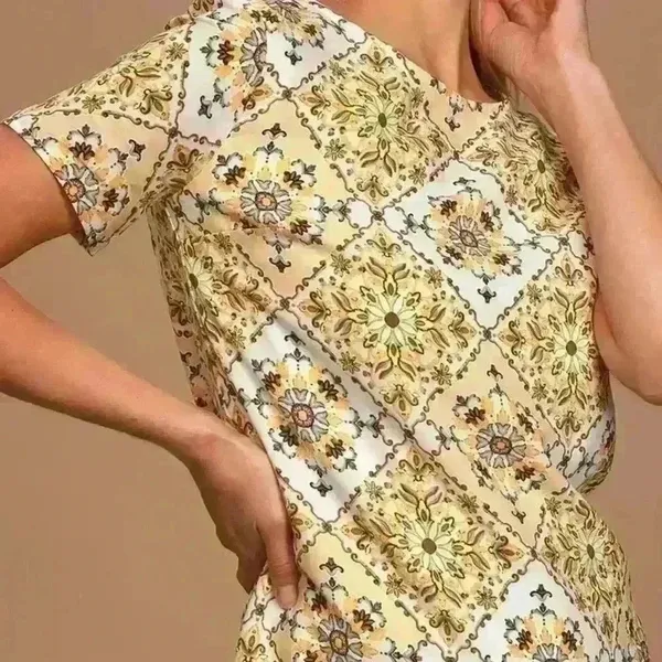 Lulus Yellow Dandy Lion Shift Dress - Image 3