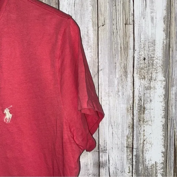 Polo Pink Scoop Neck Tee •XL - Image 2