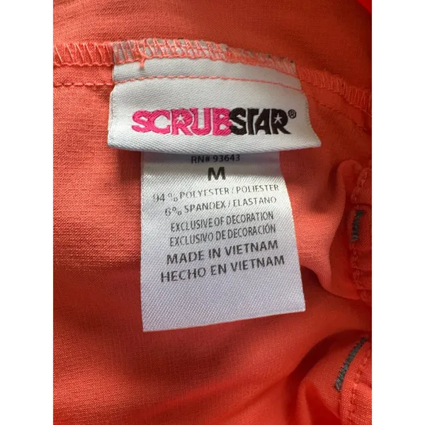 Scrubstar Women's Active Collection Elastic Waist Pull On Stretch Scrub Pants M - Image 5