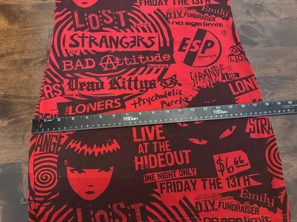 Dolls Kill x Emily the Strange Age of Strange Mini Dress L NWOT - Image 6
