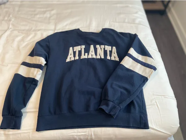 Oversized sweatshirt Blue Size XL - Image 5