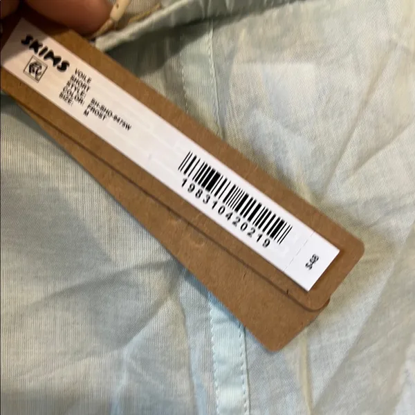 SKIMS Frost Blue Shorts - Image 2