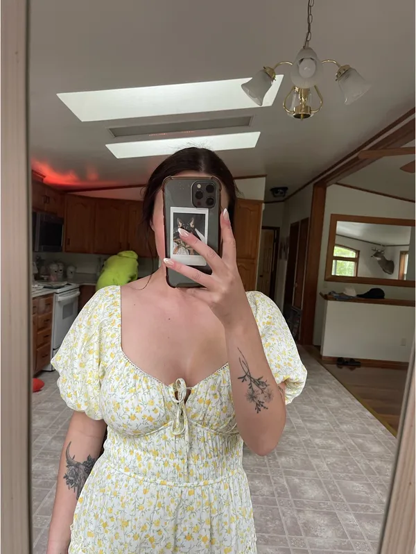 Trixxi Floral Dress - Image 2
