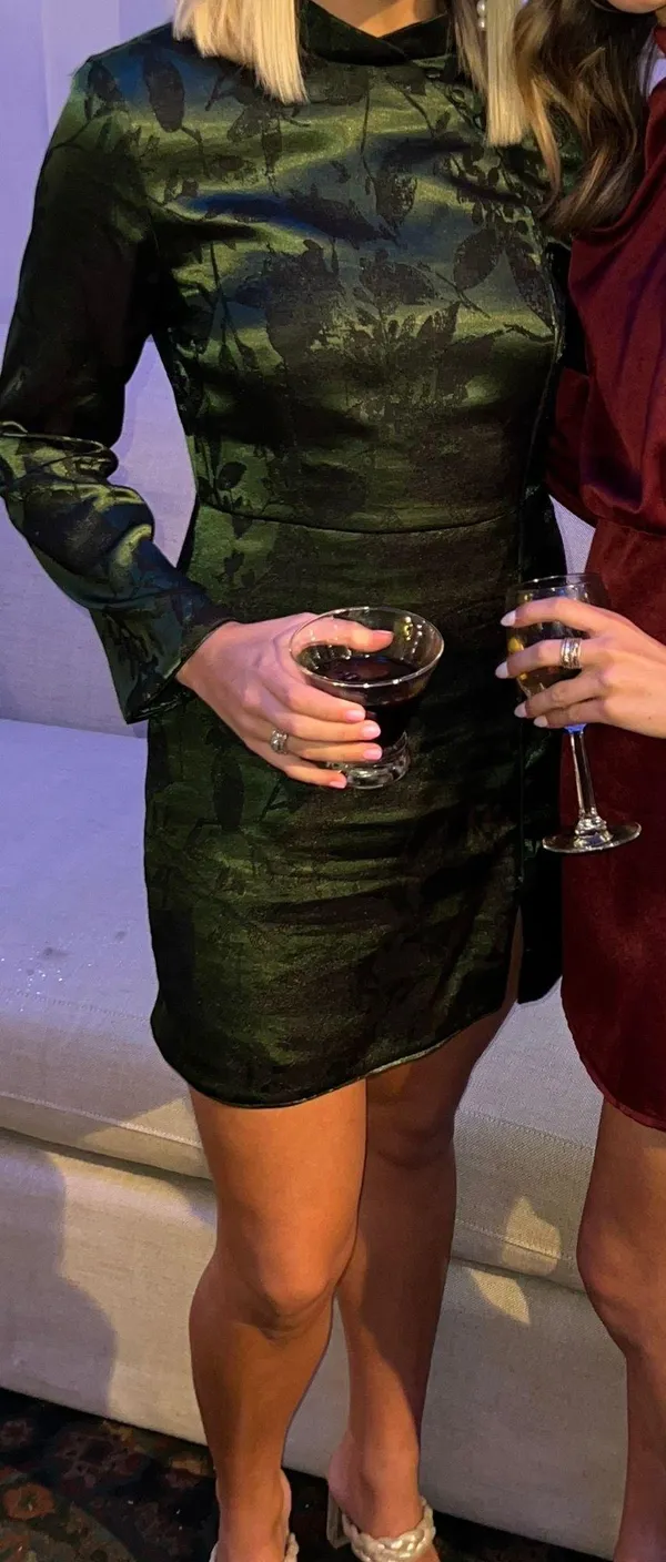 Zara Green Dress - Image 2