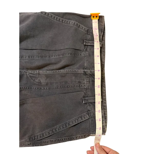 Citizens of Humanity Washed Black Grey Size 25 Jeans High Rise 24" Patch Pockets - Image 5