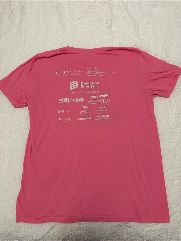 Pink Walk For Life Vintage Graphic Tee - Image 2