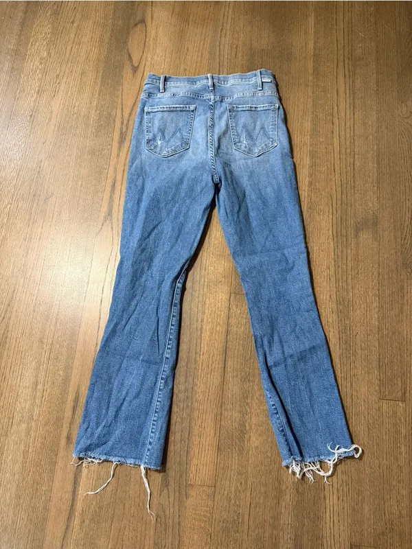 Mother The Hustler Ankle Fray Denim Jeans Size 28 - Image 10