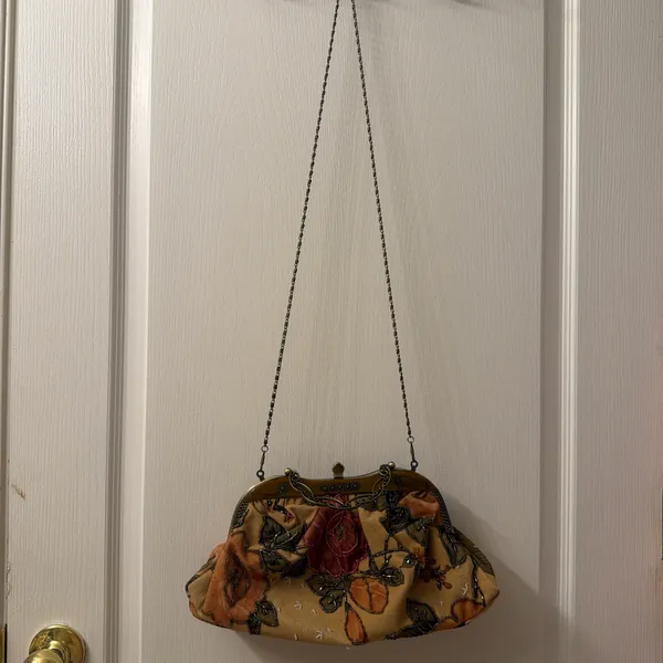Vintage purse Yellow - Image 7