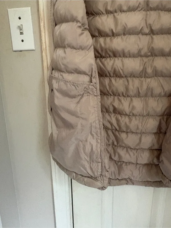 32 Degrees Heat Women’s Puffer Vest in Beige - Image 14