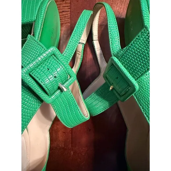 Alex Marie Green Block Ankle Strap Shoes(Size 8.5M) - Image 6
