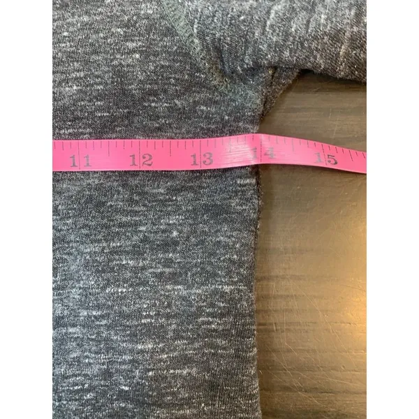 Ganni Anthropologie Winter Jersey Knit Dress Womens Small‎ Gray Dark Academia - Image 9