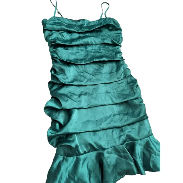 Hello‎ Molly Mission Accomplished Mini Dress in Emerald Green Size XS - Image 7