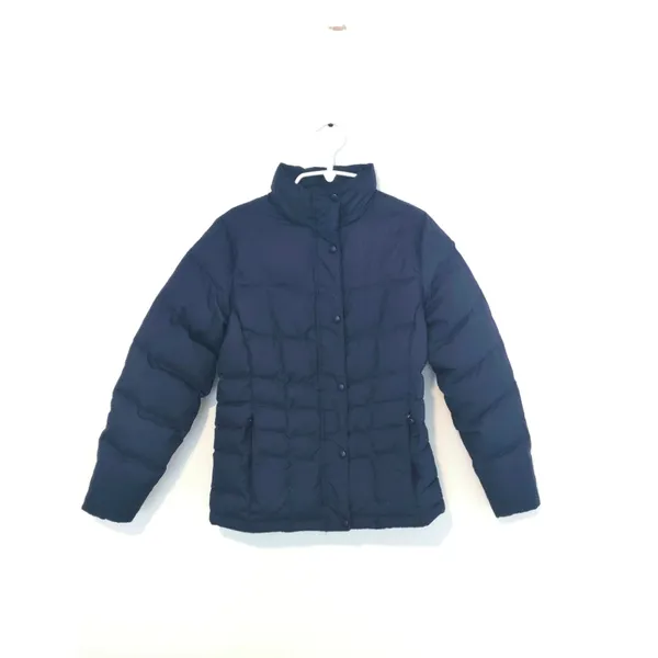 LL Bean‎ Women's Puffer Jacket Size Small Regular Blue - Image 2