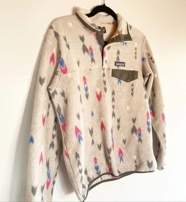 Patagonia Wish Tails Quarter Snap Synchilla - size Small - Image 8