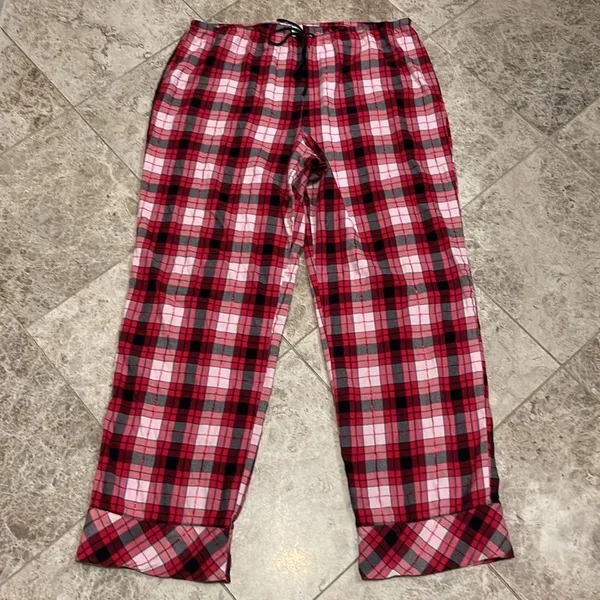 Victoria’s Secret Plaid Flannel PJ Pajama Pants - Image 3