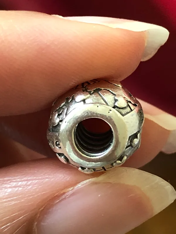 Sterling Silver Diamond Charm - Image 3